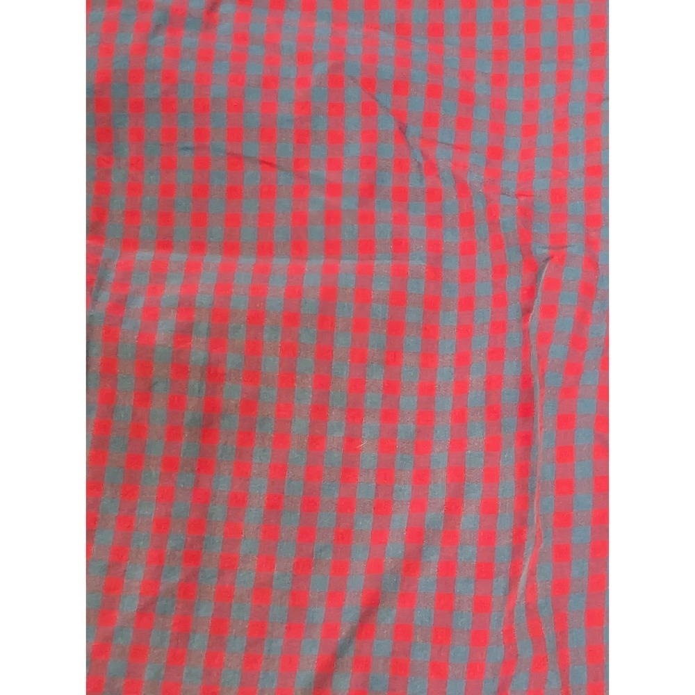 Tailor Vintage Shorts Mens sz 32 Red Blue Gingham Check Chino Beach Preppy - Picture 15 of 16